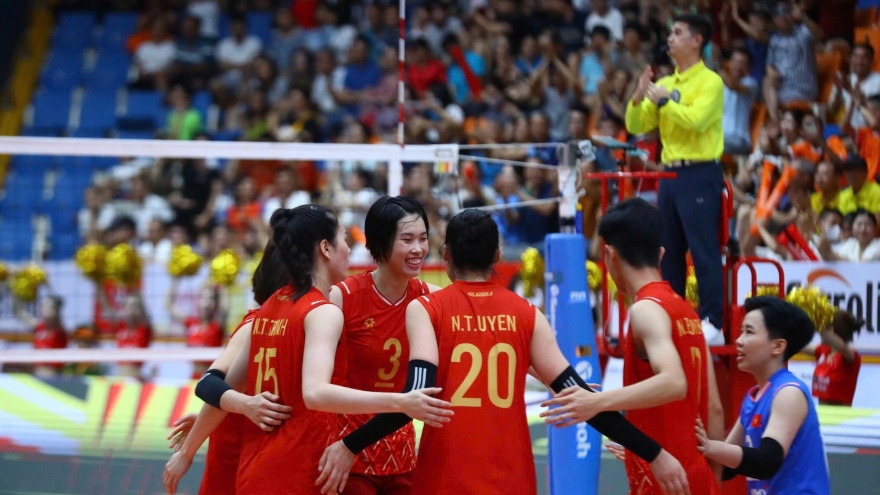 Vietnam defeat Philippines in opener of SEA V.League second leg